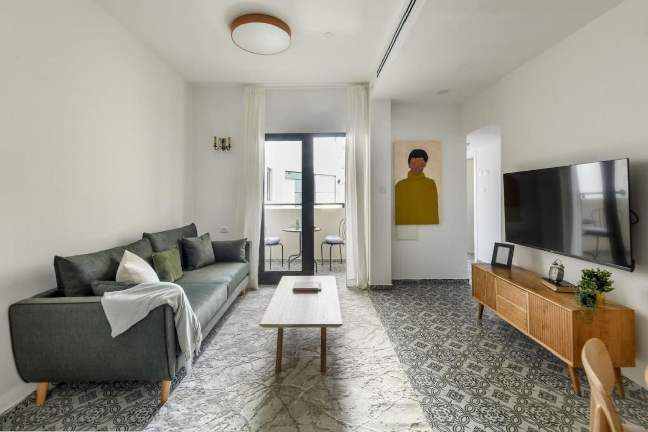 Homey 2br With Mamad And Spacious Balcony 5-min From By Sea N' Rent Apartamento Tel Aviv